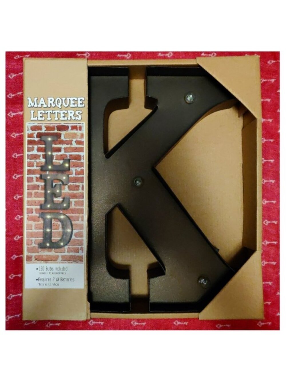🆕 LED Marquee Letter "K"